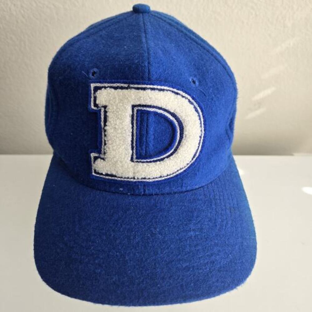 Vtg Duke Letterman “the‎ Game” SnapBack Hat 80s RARE NCAA Blue Devils